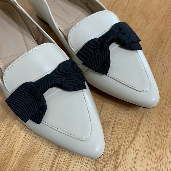 Adrienne Vittadini Pauletta Bow Pump (Women) Size 7M Light Beige - Picture 1 of 8